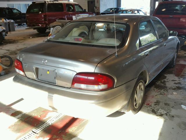 1YVGF22C9W5775208 - 1998 MAZDA 626 DX TAN photo 4