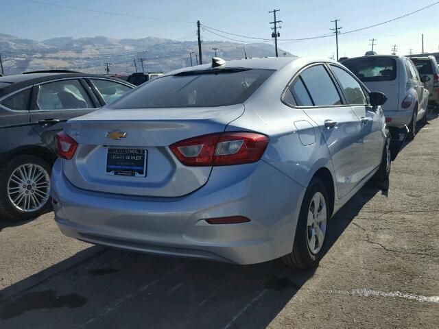 3G1BB5SM1HS549252 - 2017 CHEVROLET CRUZE LS SILVER photo 4