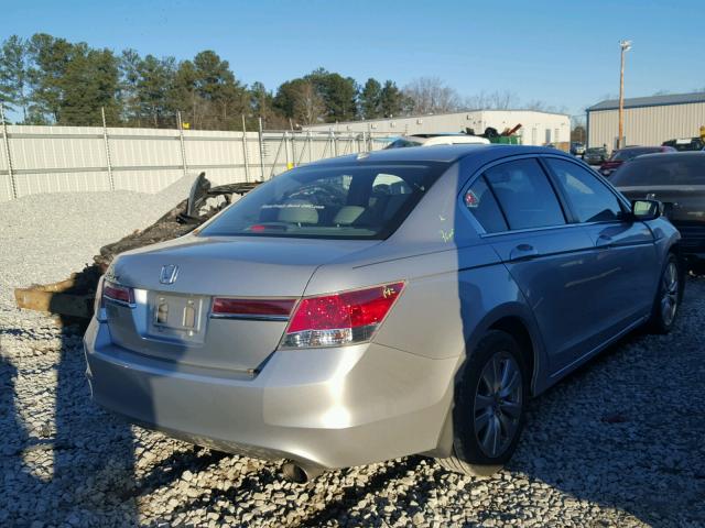 1HGCP2F81CA206669 - 2012 HONDA ACCORD EXL SILVER photo 4