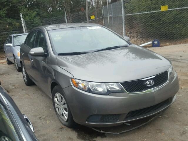 KNAFU4A25A5072867 - 2010 KIA FORTE EX GRAY photo 1