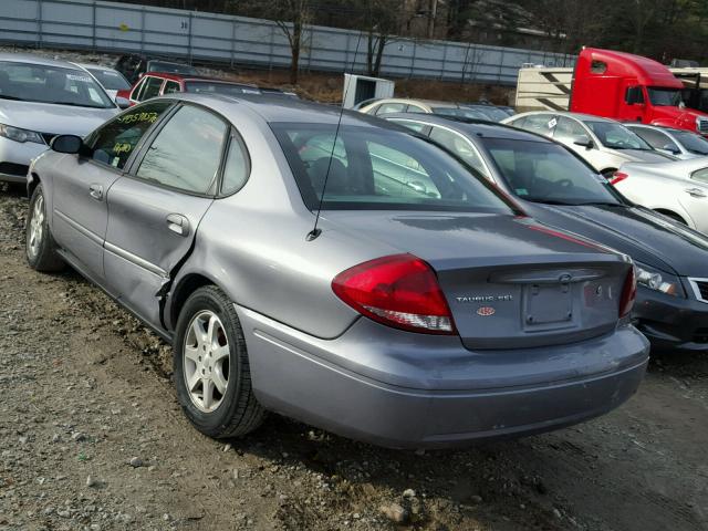 1FAFP56U46A251576 - 2006 FORD TAURUS SEL GRAY photo 3