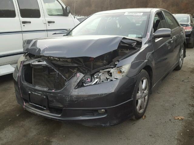 4T1BK46K87U520805 - 2007 TOYOTA CAMRY NEW GRAY photo 2