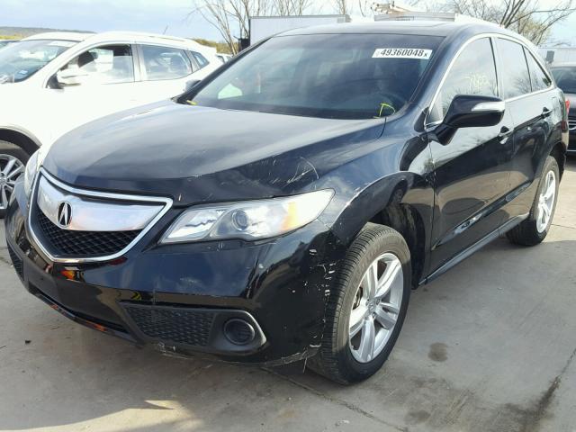 5J8TB3H36FL000536 - 2015 ACURA RDX BASE BLACK photo 2