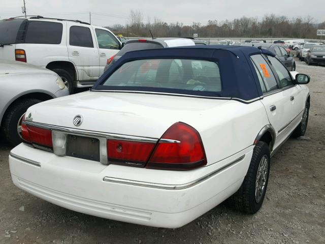 2MEFM74W6YX655538 - 2000 MERCURY GRAND MARQ WHITE photo 4