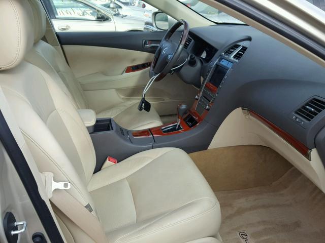 JTHBK1EG4B2420803 - 2011 LEXUS ES 350 TAN photo 5