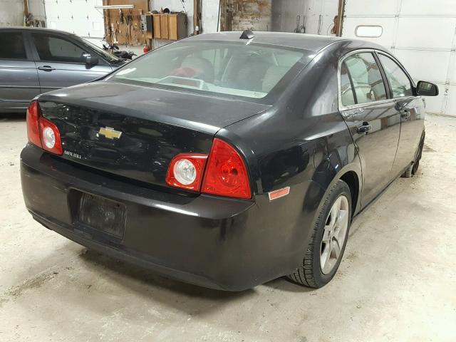 1G1ZB5E09CF159844 - 2012 CHEVROLET MALIBU LS BLACK photo 4