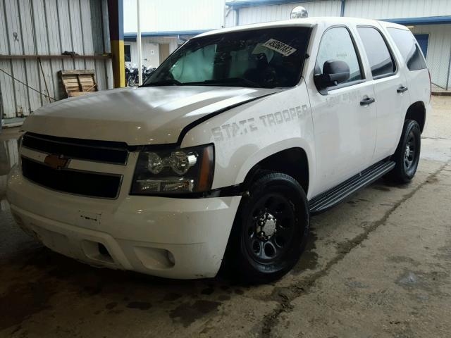 1GNLC2E07CR234443 - 2012 CHEVROLET TAHOE POLI WHITE photo 2