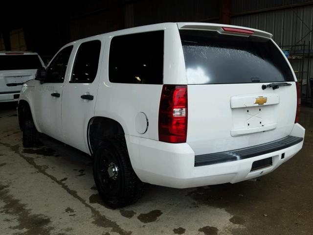 1GNLC2E07CR234443 - 2012 CHEVROLET TAHOE POLI WHITE photo 3