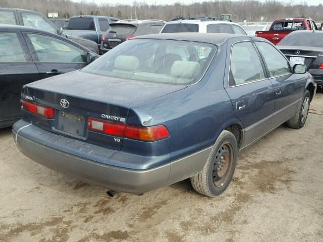 4T1BF22K9VU906998 - 1997 TOYOTA CAMRY CE TEAL photo 4