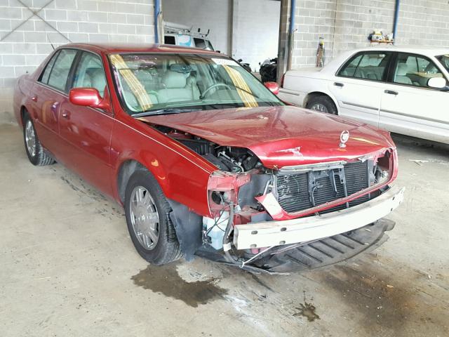 1G6KD54Y63U244312 - 2003 CADILLAC DEVILLE RED photo 1