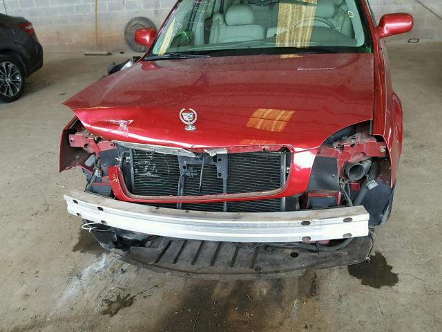 1G6KD54Y63U244312 - 2003 CADILLAC DEVILLE RED photo 9