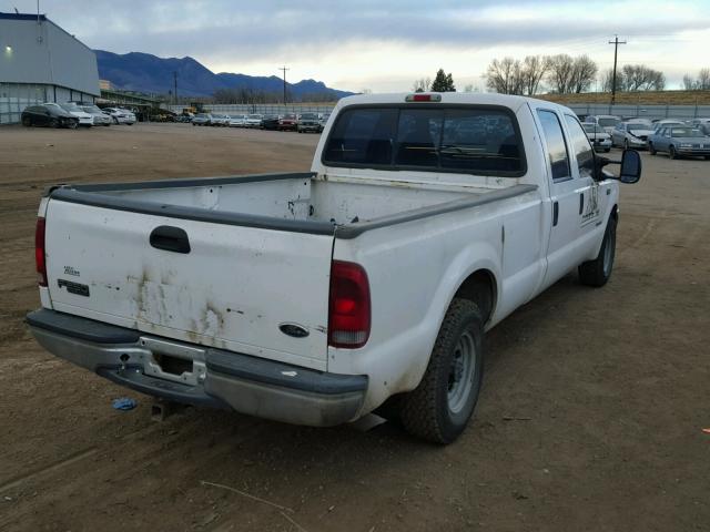 1FTNW20F0YEE52338 - 2000 FORD F250 SUPER WHITE photo 4