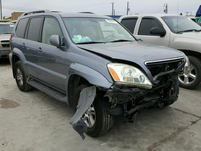 JTJBT20X540046645 - 2004 LEXUS GX 470 BLUE photo 1