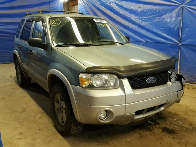 1FMYU93147KA60499 - 2007 FORD ESCAPE XLT TURQUOISE photo 1