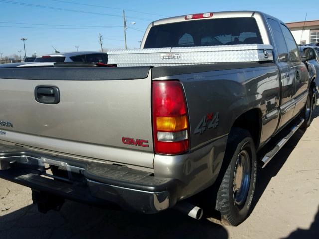 1GTEK19T73E105595 - 2003 GMC NEW SIERRA TAN photo 4