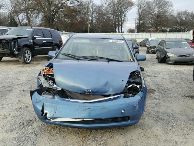 JTDKB20U487818027 - 2008 TOYOTA PRIUS BLUE photo 9