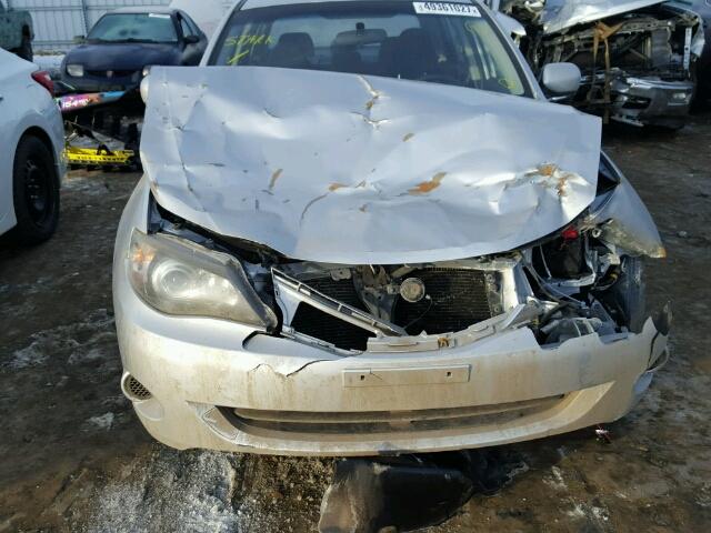 JF1GE61659H500469 - 2009 SUBARU IMPREZA 2. SILVER photo 7