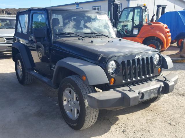 1C4AJWAG3CL203063 - 2012 JEEP WRANGLER S BLACK photo 1