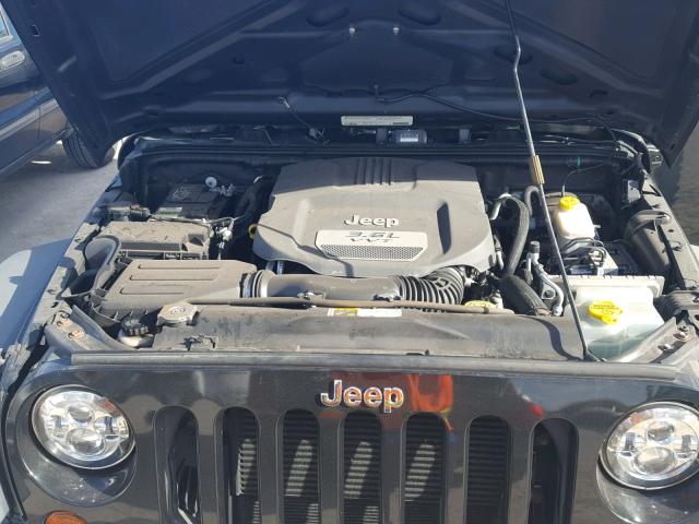 1C4AJWAG3CL203063 - 2012 JEEP WRANGLER S BLACK photo 7