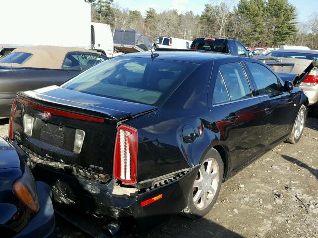 1G6DC67A150167715 - 2005 CADILLAC STS BLACK photo 4