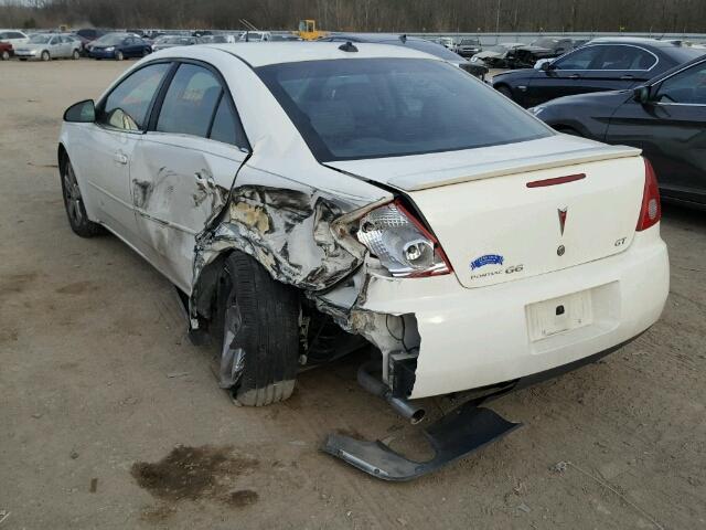 1G2ZH528954122540 - 2005 PONTIAC G6 GT WHITE photo 3