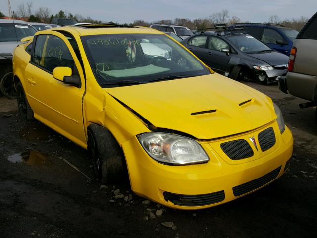 1G2AL15F477275312 - 2007 PONTIAC G5 YELLOW photo 1