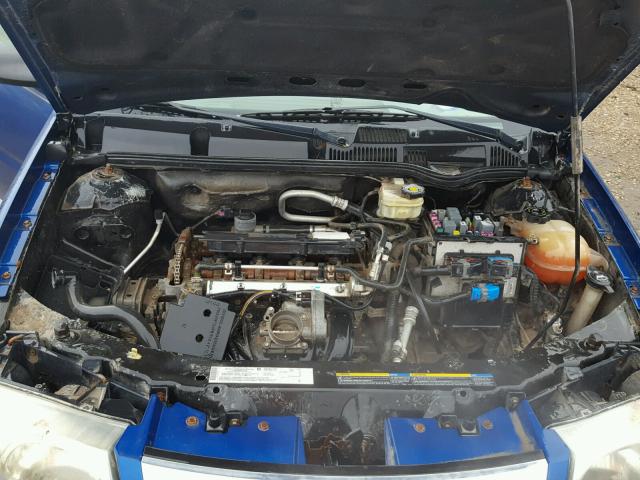 1G8AJ55F56Z102307 - 2006 SATURN ION LEVEL BLUE photo 7