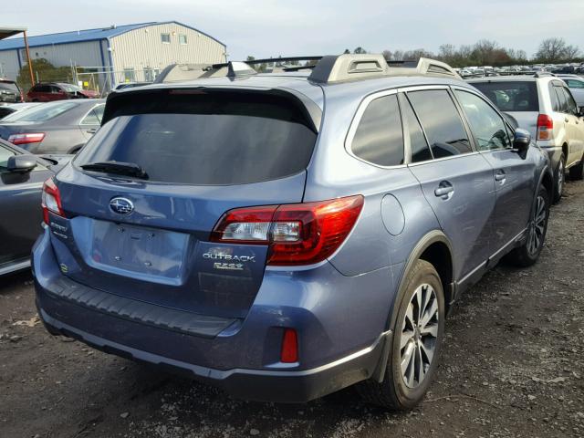 4S4BSANC5G3272009 - 2016 SUBARU OUTBACK 2. BLUE photo 4