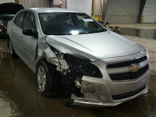 1G11B5SAXDF228956 - 2013 CHEVROLET MALIBU LS SILVER photo 1