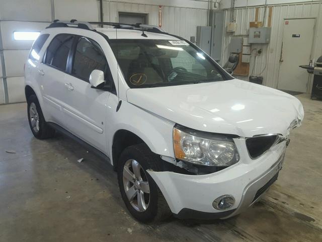 2CKDL73F766102955 - 2006 PONTIAC TORRENT WHITE photo 1