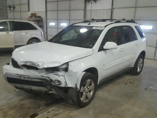 2CKDL73F766102955 - 2006 PONTIAC TORRENT WHITE photo 2