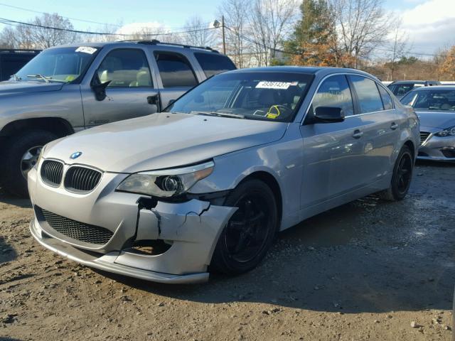 WBANA53585B859062 - 2005 BMW 525 I GRAY photo 2