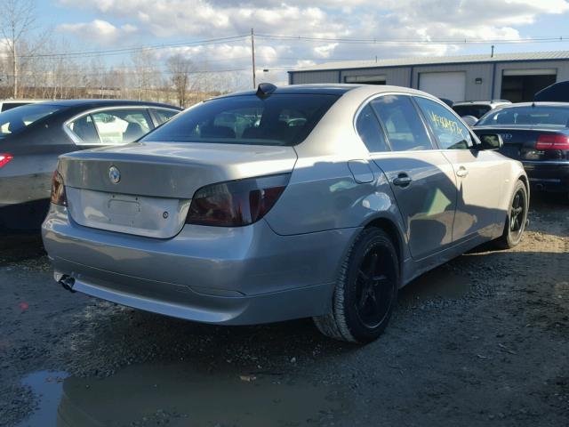 WBANA53585B859062 - 2005 BMW 525 I GRAY photo 4