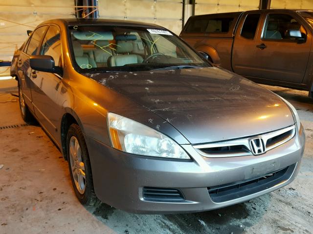 1HGCM56866A108381 - 2006 HONDA ACCORD EX GRAY photo 1