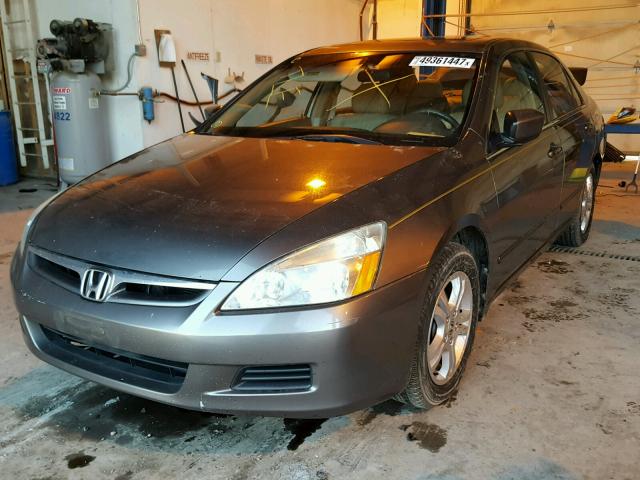 1HGCM56866A108381 - 2006 HONDA ACCORD EX GRAY photo 2