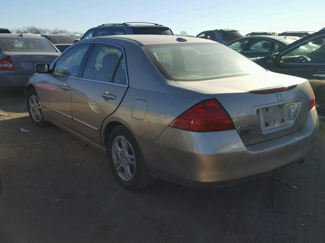 1HGCM56866A069131 - 2006 HONDA ACCORD EX GOLD photo 3