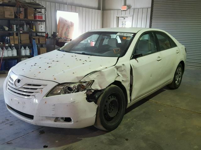 4T1BE46K09U915099 - 2009 TOYOTA CAMRY BASE WHITE photo 2