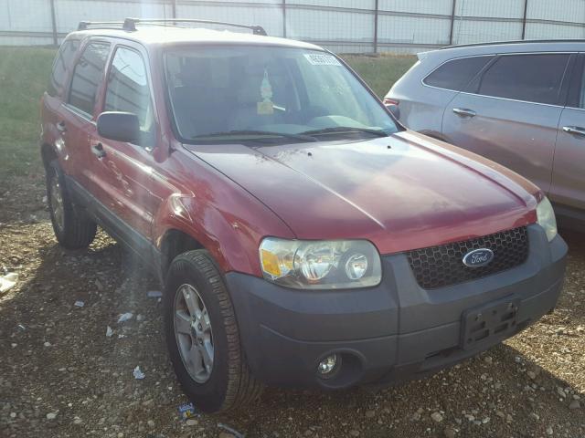 1FMYU93115KE31485 - 2005 FORD ESCAPE XLT RED photo 1