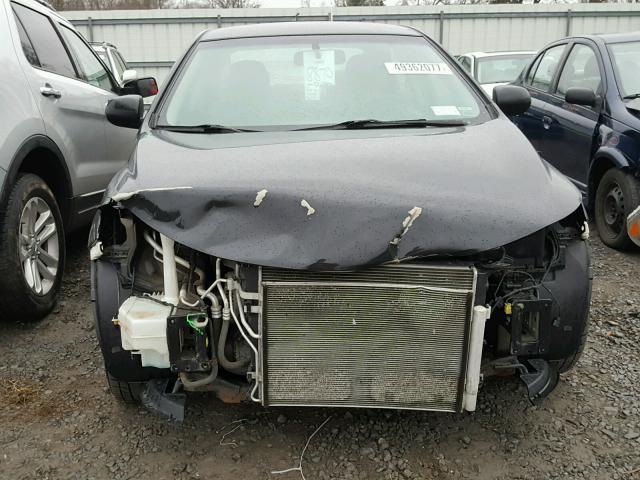 KNAFT4A21A5809906 - 2010 KIA FORTE LX BLACK photo 9