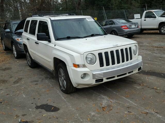 1J8FF48W37D397238 - 2007 JEEP PATRIOT LI WHITE photo 1