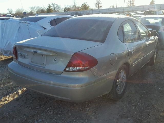 1FAFP56S65A180765 - 2005 FORD TAURUS SEL GREEN photo 4