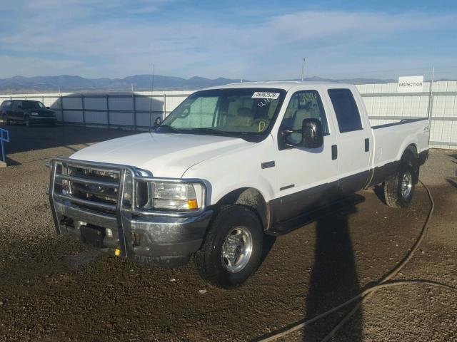 1FTSW31F82EC60891 - 2002 FORD F150XLT4X4 WHITE photo 2