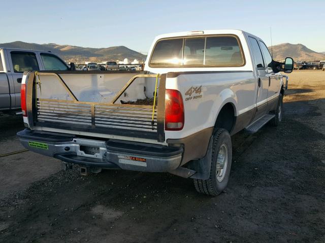 1FTSW31F82EC60891 - 2002 FORD F150XLT4X4 WHITE photo 4