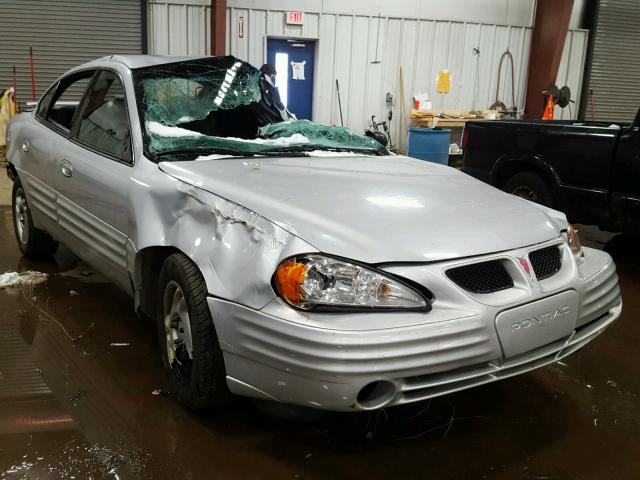 1G2NE52F42C256248 - 2002 PONTIAC GRAND AM S SILVER photo 1