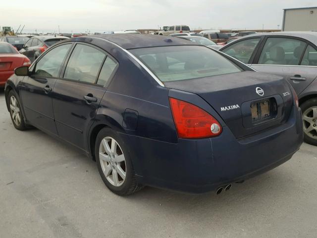 1N4BA41E96C814541 - 2006 NISSAN MAXIMA SE BLUE photo 3