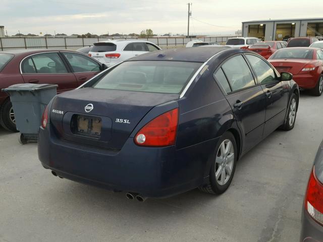 1N4BA41E96C814541 - 2006 NISSAN MAXIMA SE BLUE photo 4