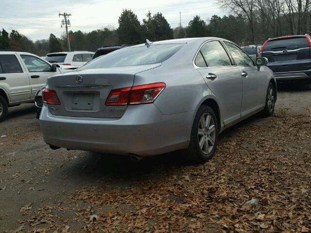 JTHBK1EG7A2351782 - 2010 LEXUS ES 350 SILVER photo 4