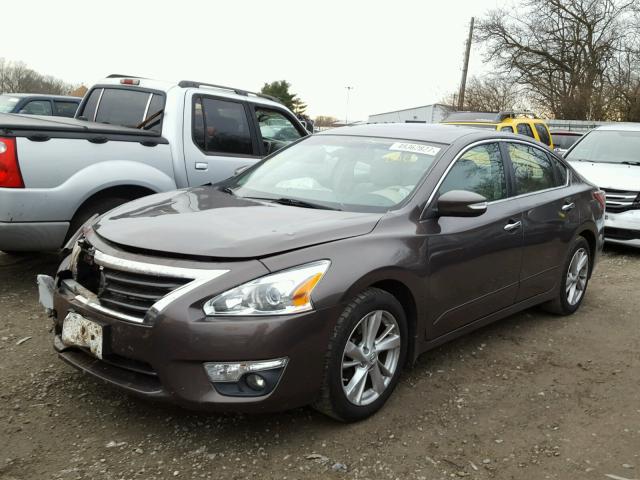 1N4AL3APXDC279749 - 2013 NISSAN ALTIMA 2.5 BROWN photo 2