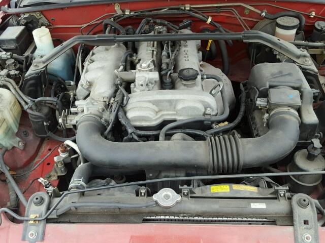 JM1NB353520231709 - 2002 MAZDA MX-5 MIATA RED photo 7