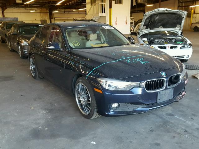 WBA3D5C55EKX97599 - 2014 BMW 328 D BLUE photo 1